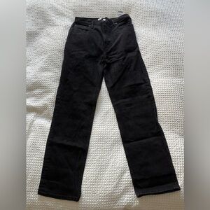 Abercrombie & Fitch Ultra High Rise 90s Straight Jean